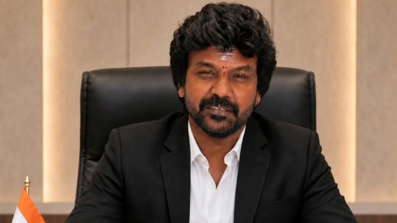 Raghava Lawrence Deputy CM viral picture