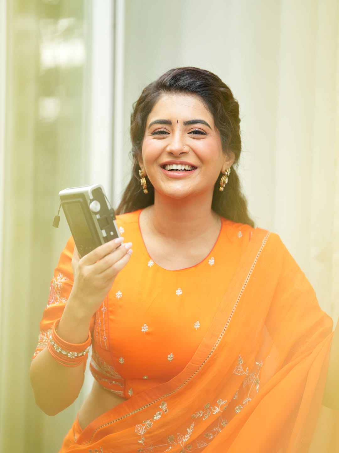 Rashi Singh Playful Selfie Expression Close Up