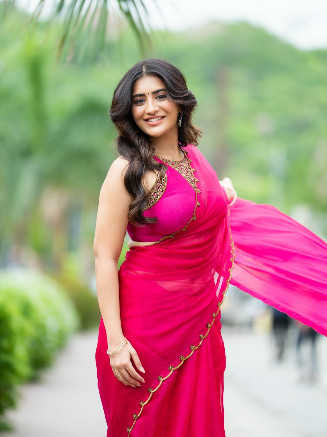 Rashi Singh Radiating Warm Joyful Festive Look