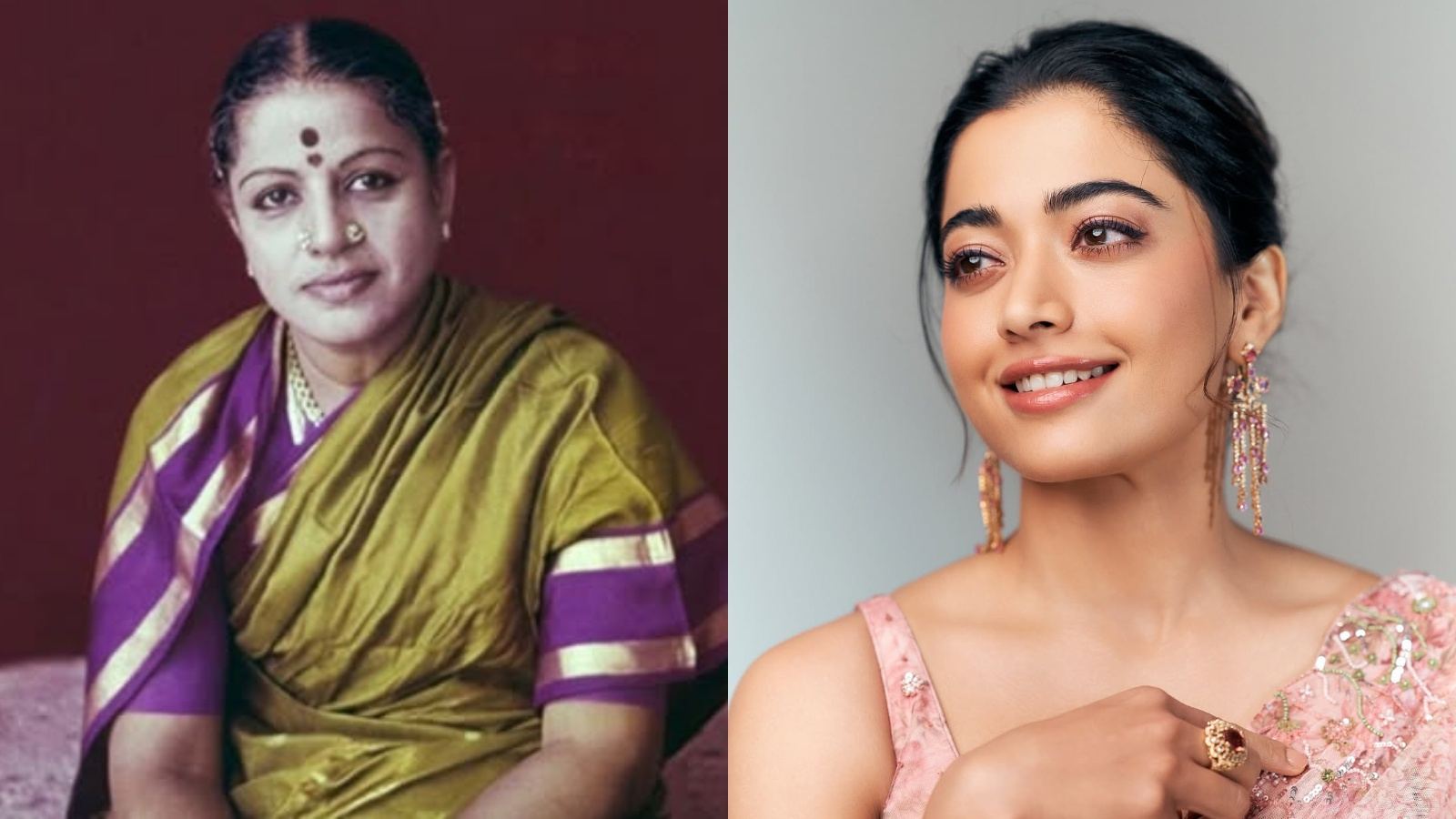 Rashmika Mandanna in MS Subbulakshmi biopic