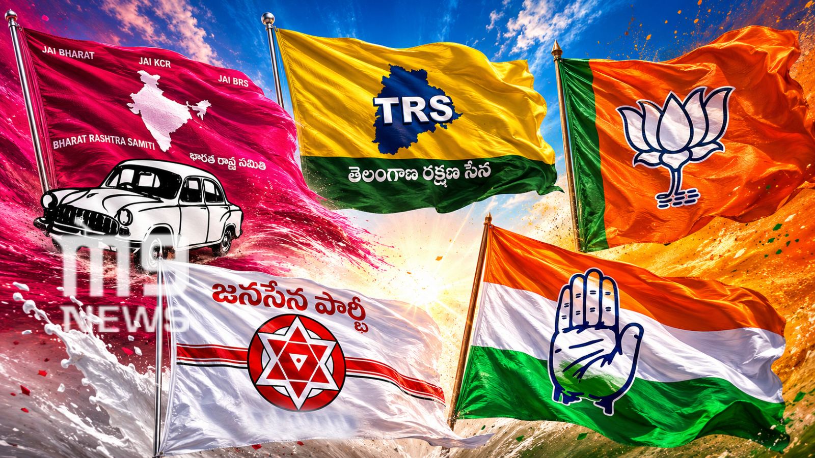 Telangana 2028 Election Battle