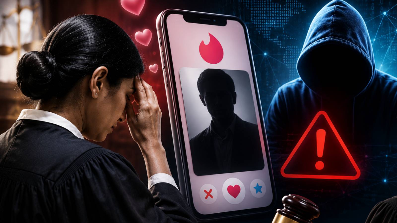 Tinder romance scam case in Delhi court