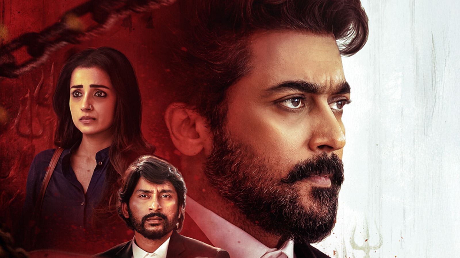 Trisha and Suriya in Karuppu controversy