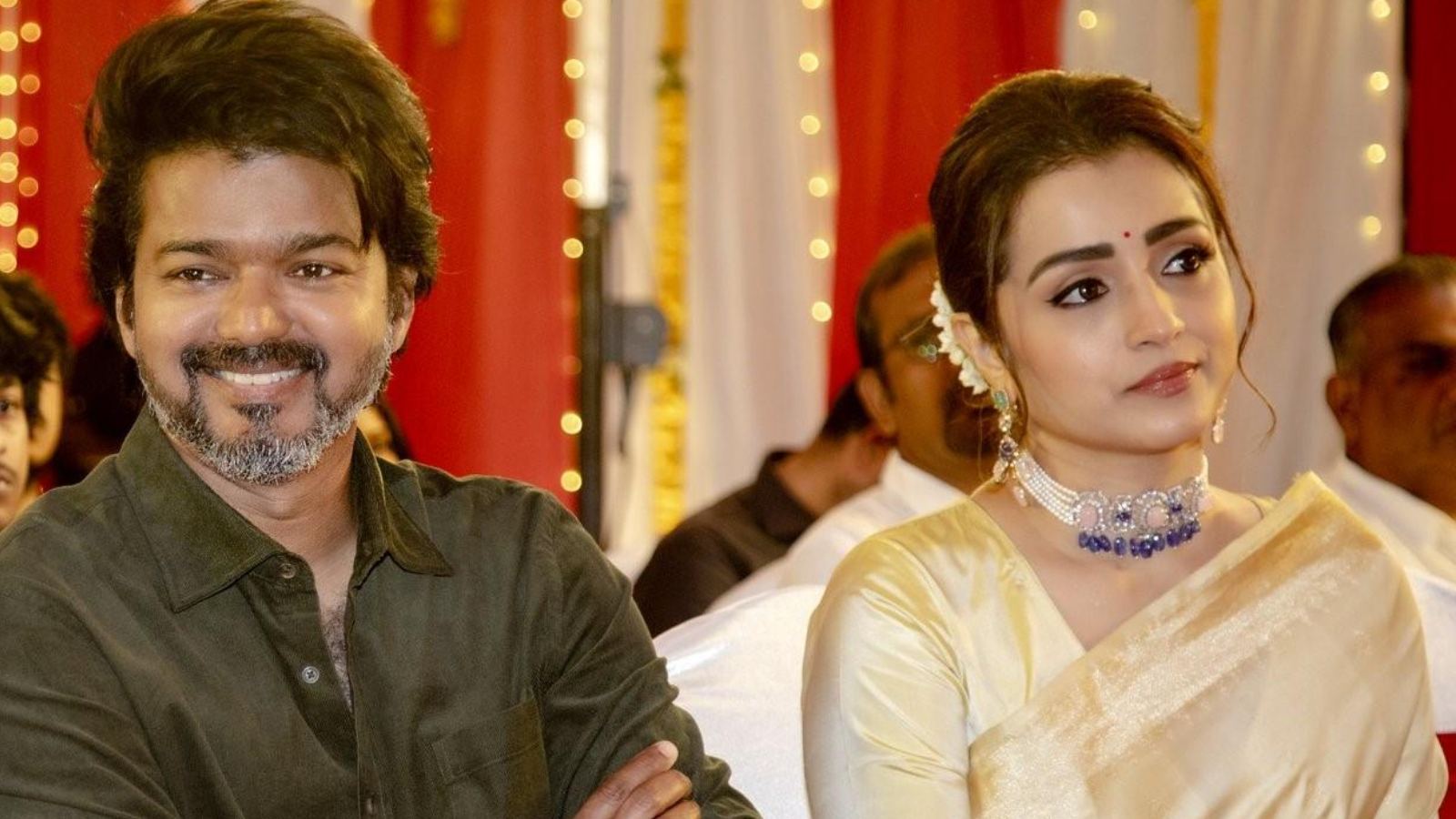 Trisha and Vijay social media buzz