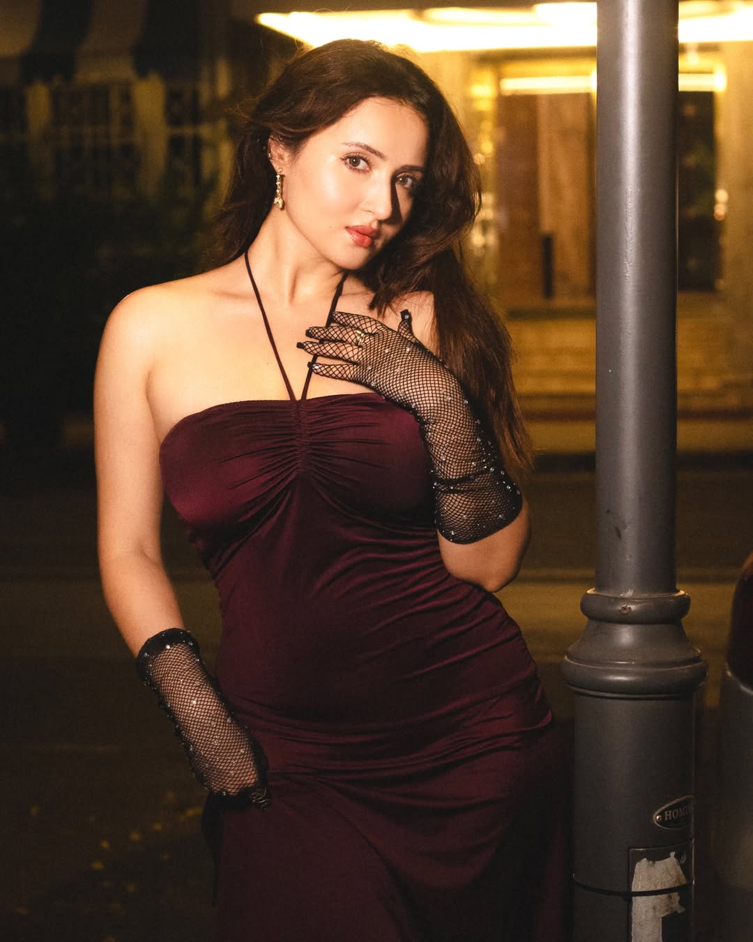Varsha Rekhate Stuns In Chic Midnight Glam Pose