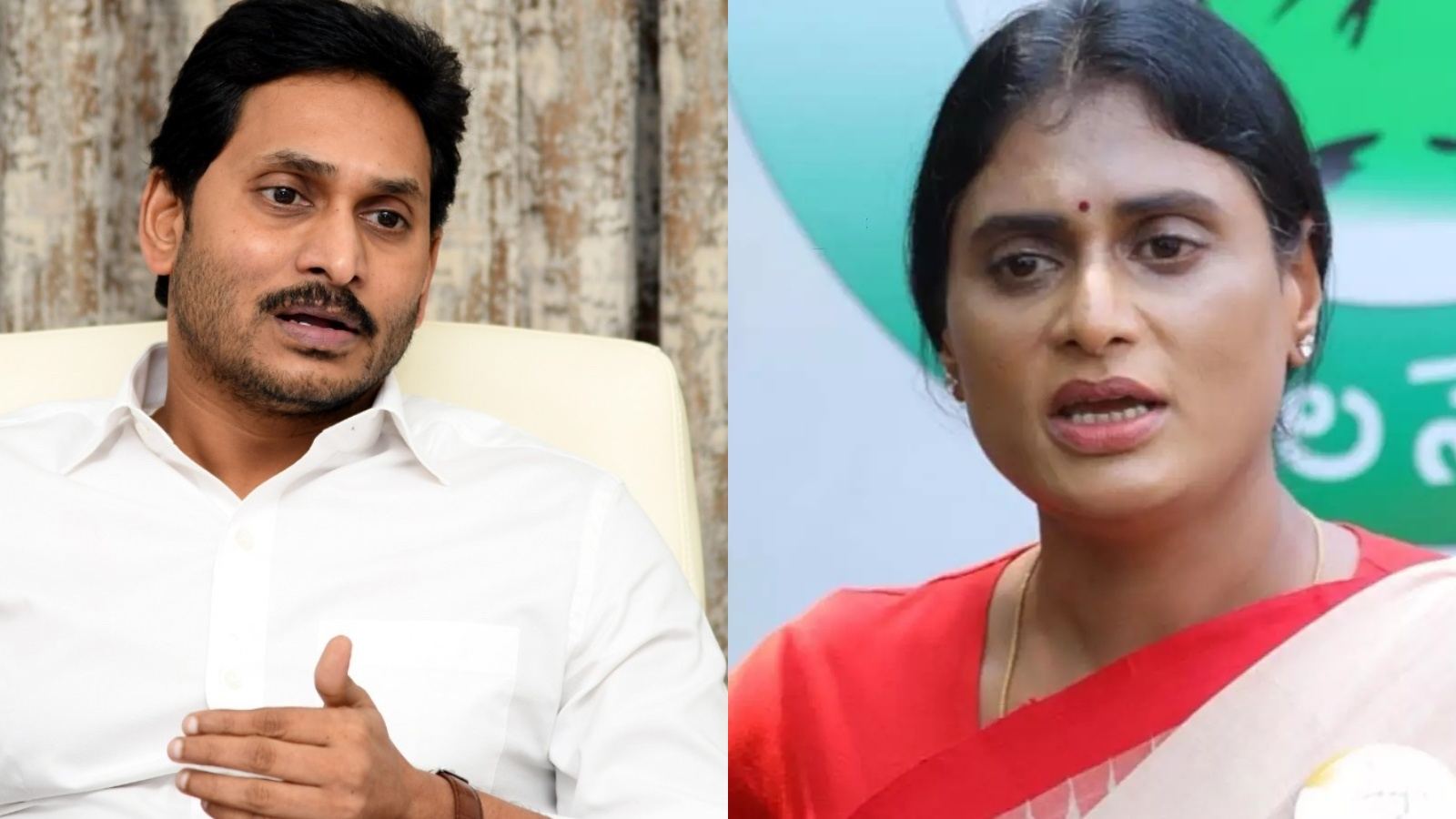YS Sharmila amid discussions over a missed Rajya Sabha opportunity and ongoing political differences with YS Jagan Mohan Reddy.