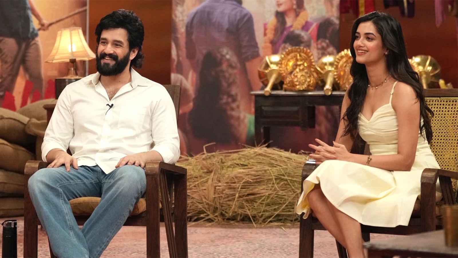 Akhil Akkineni promotes Lenin film