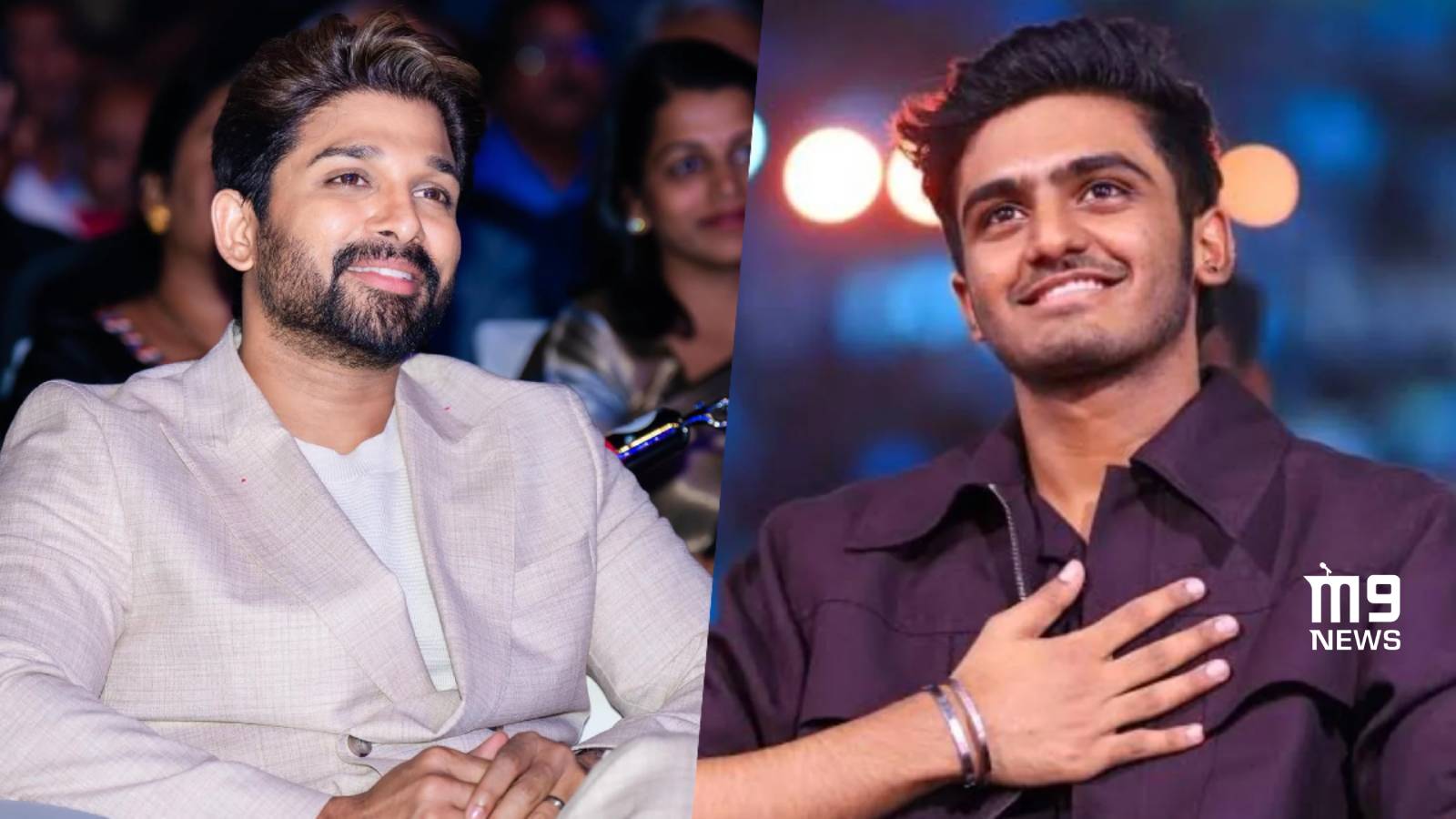 Allu Arjun and Sai Abhyankkar in Raaka