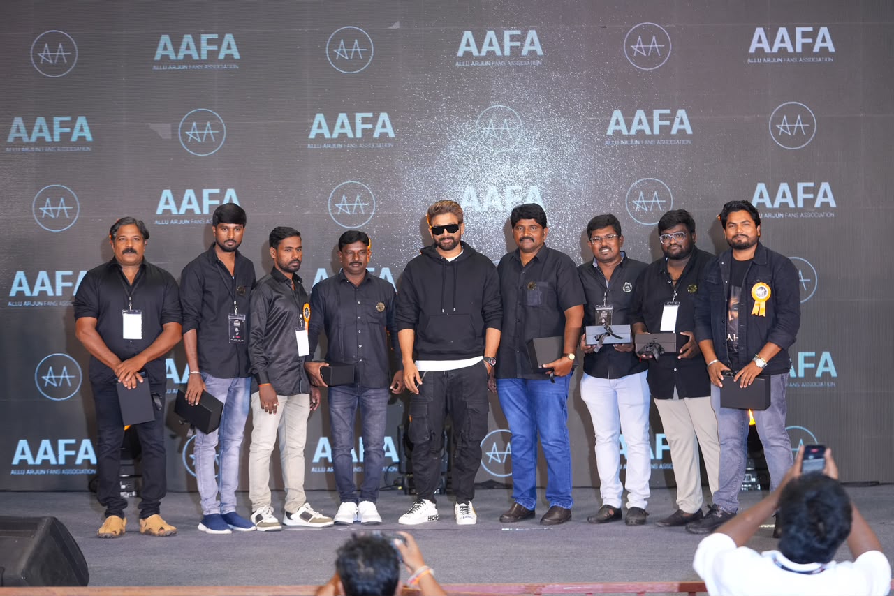 Allu Arjun At AAFA Annual Summit 2026