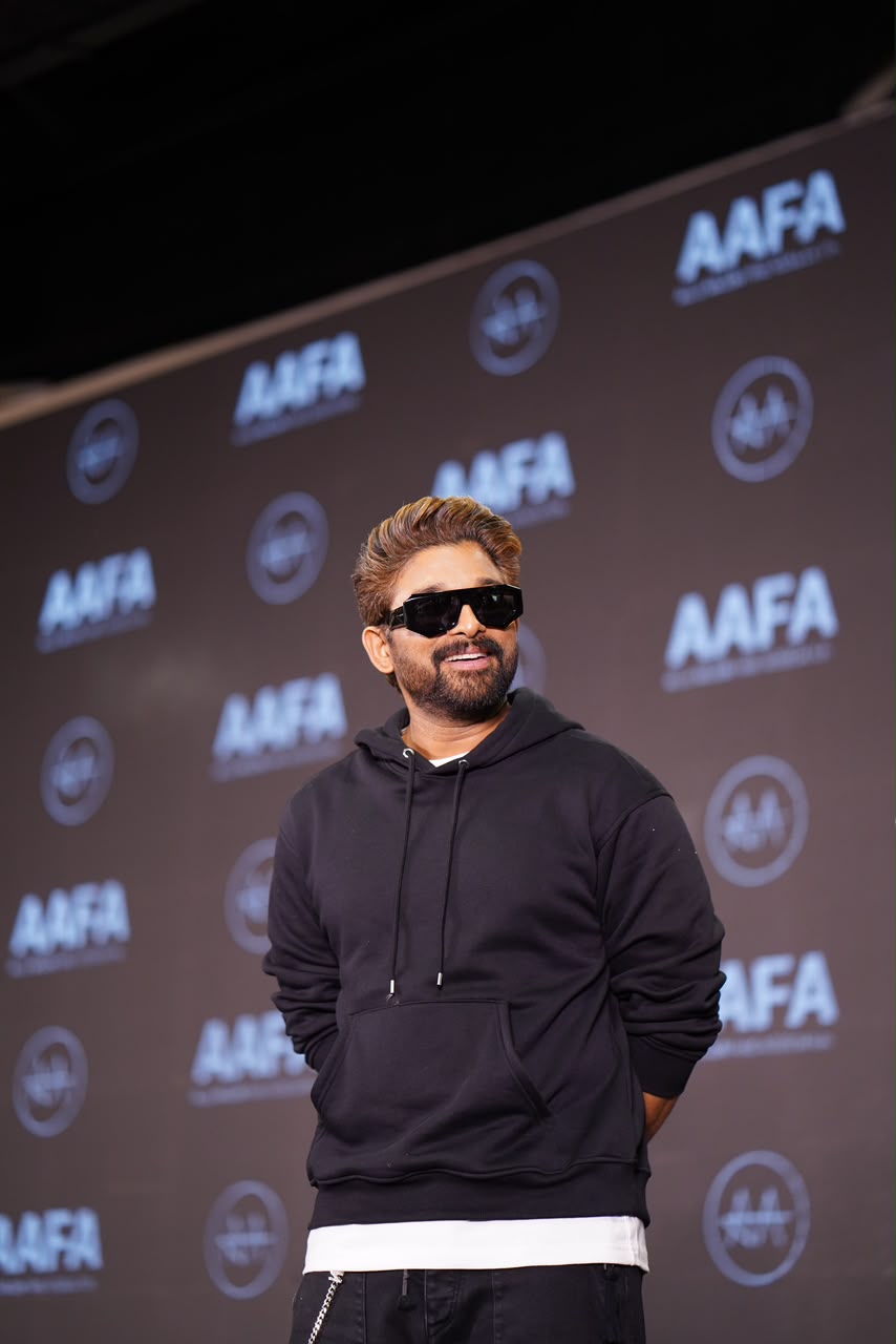 Allu Arjun At AAFA Annual Summit 2026