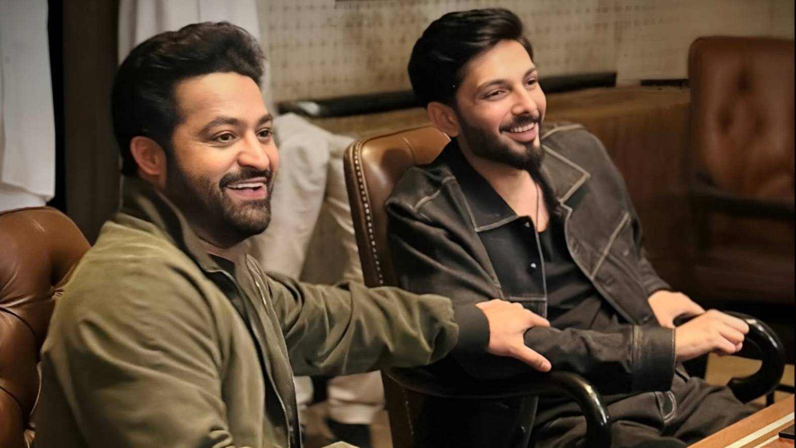Anirudh Ravichander with Jr NTR God Of War project