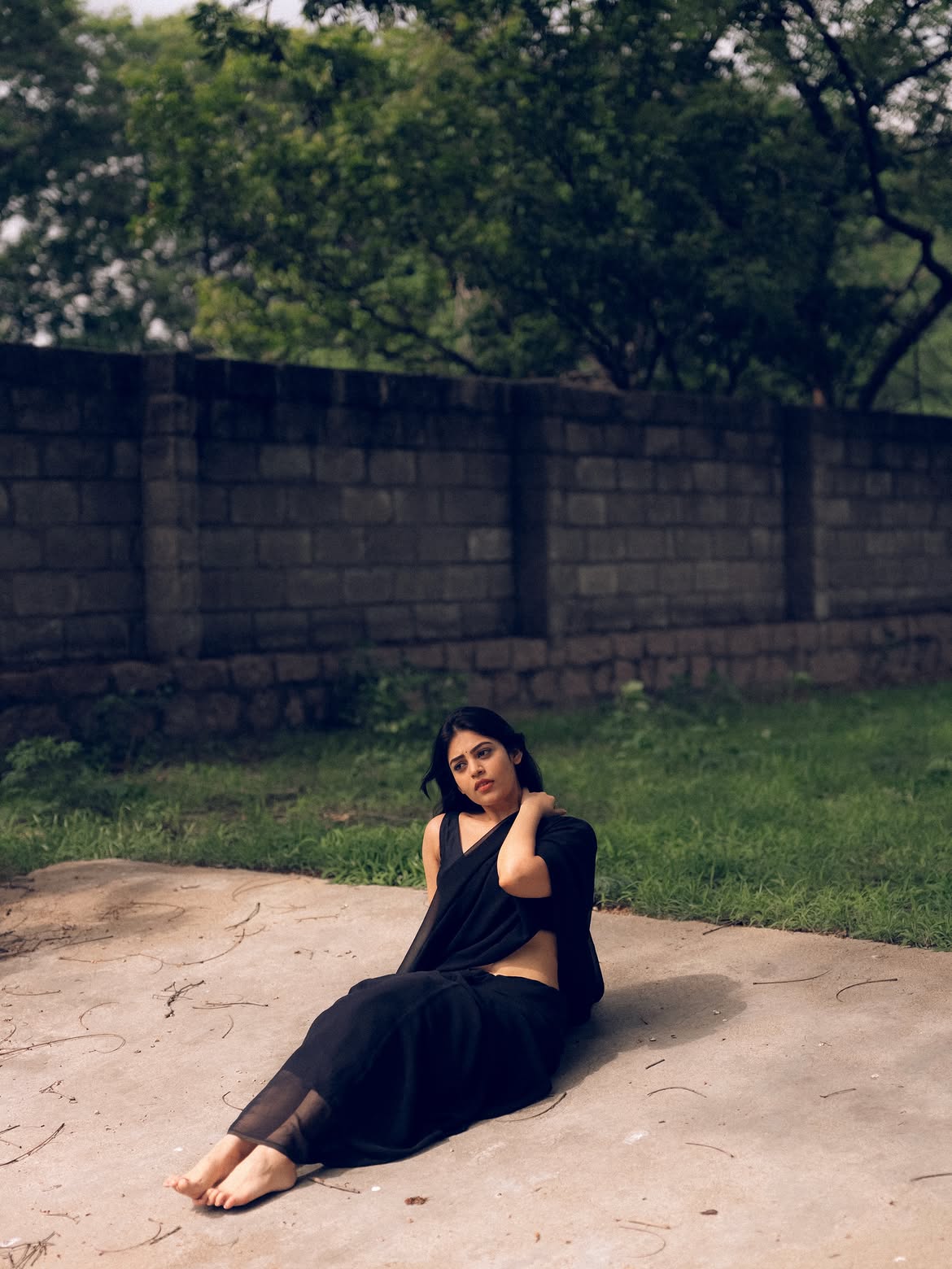Bandhavi Sridhar Looking Away In Deep Thought
