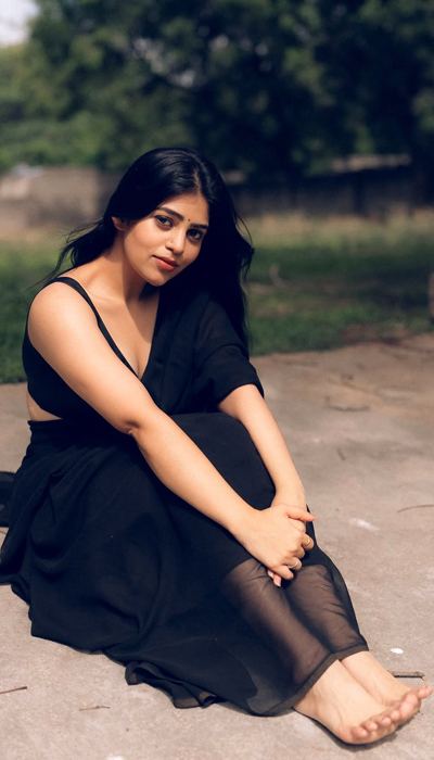 Bandhavi Sridhar Exuding Trendy Monochrome Vibe
