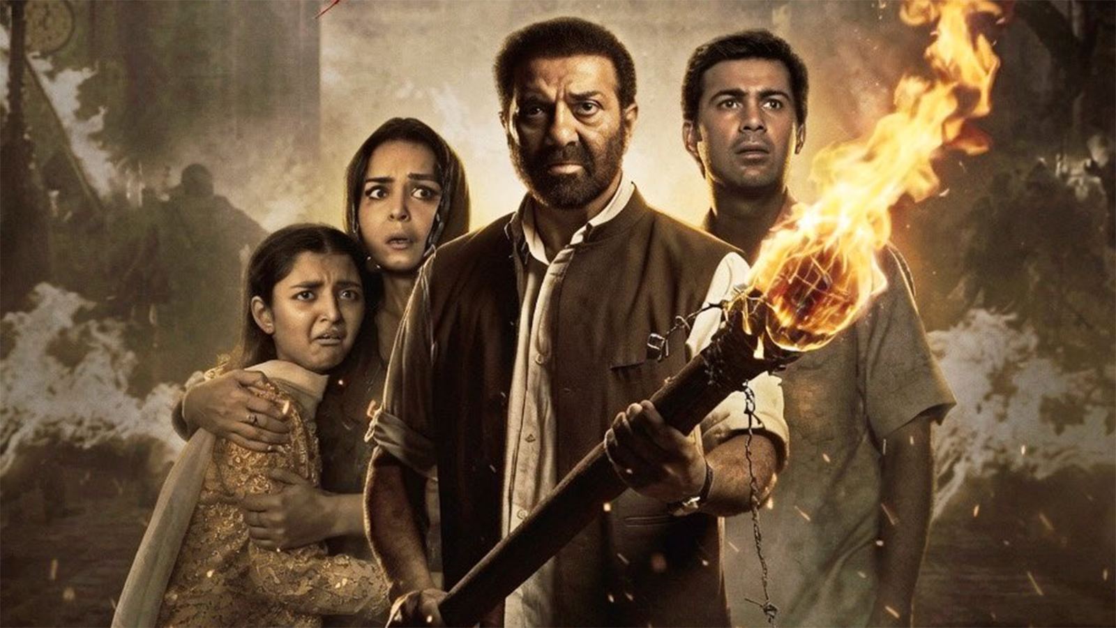 Sunny Deol in Batwara 1947 poster