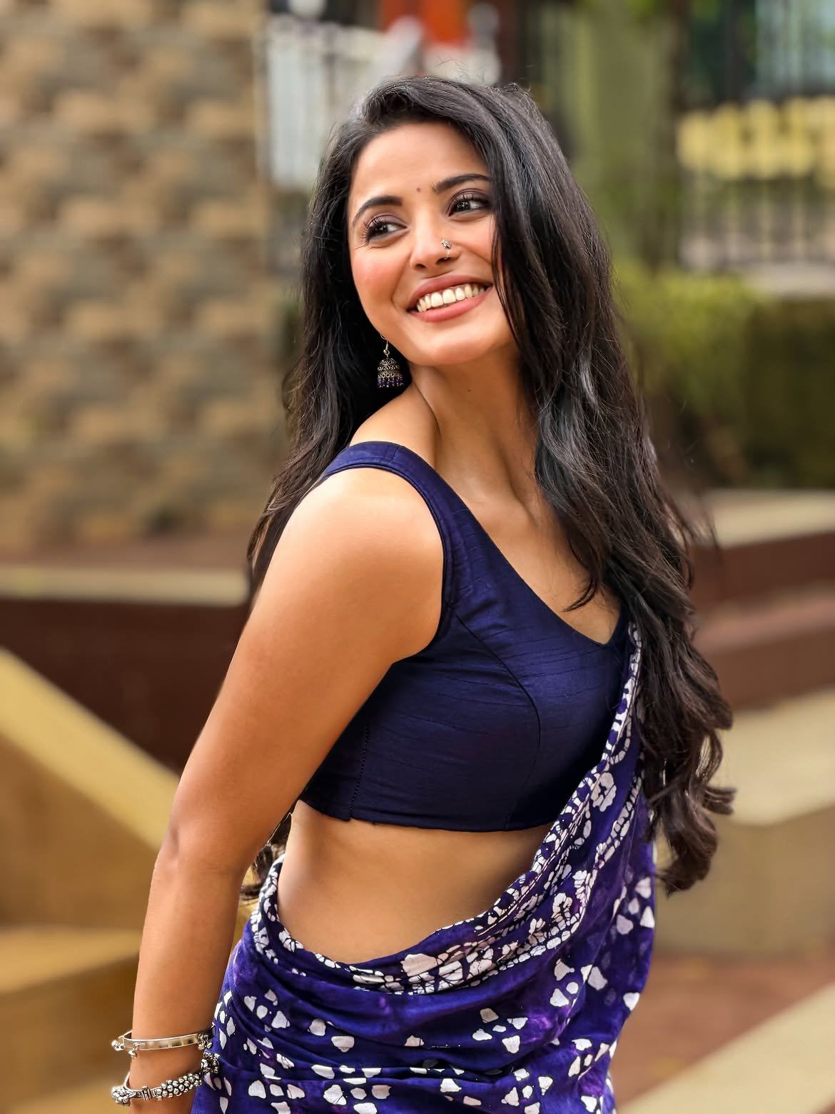 Bhaweeka Striking A Poised Side Profile Pose