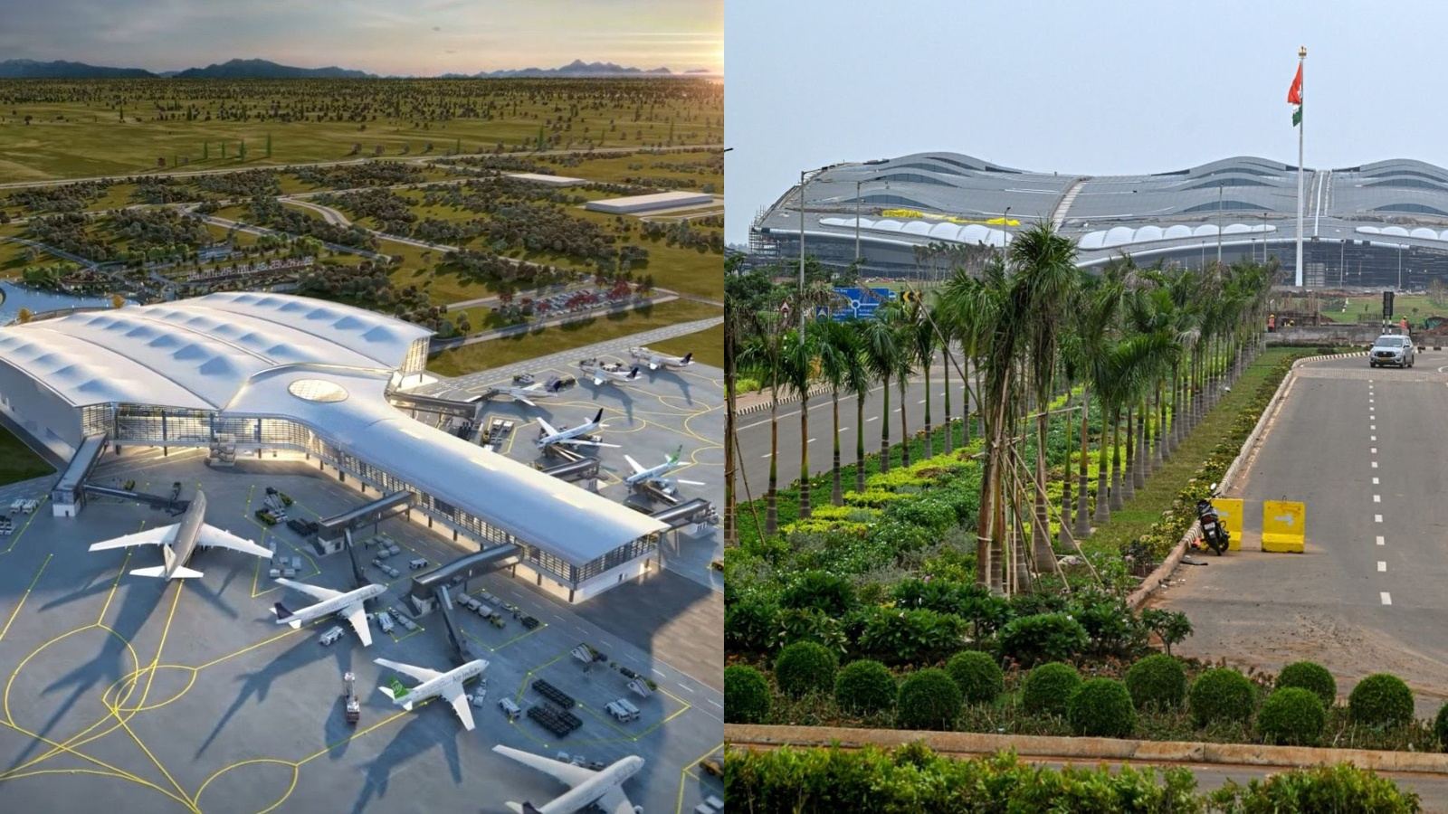 Bhogapuram International Airport construction