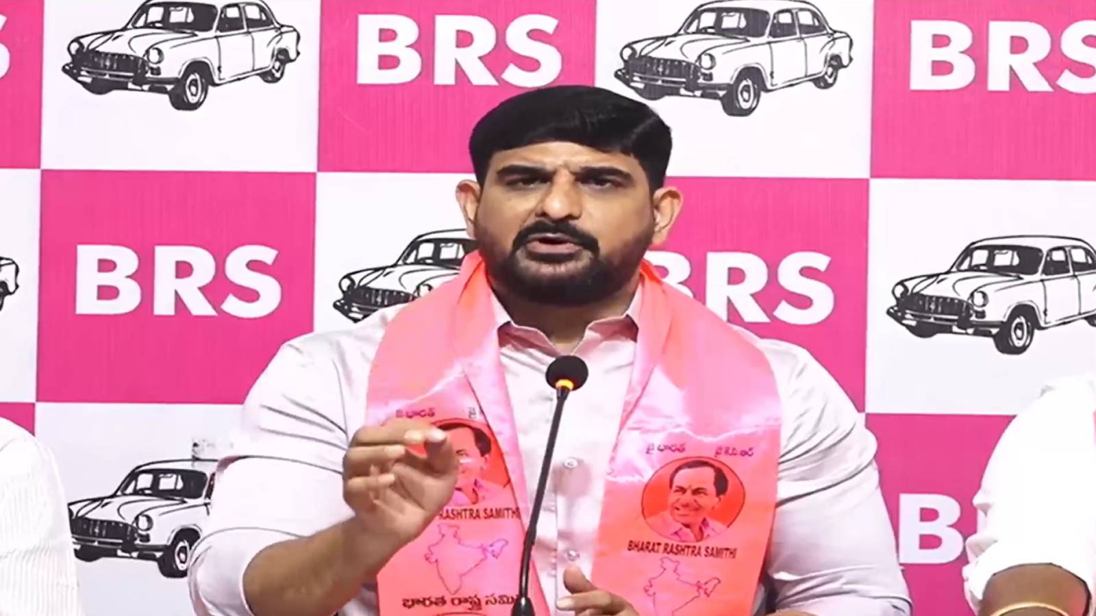 BRS MLA Kaushik Reddy Throws Kaleshwaram Challenge to Revanth Reddy