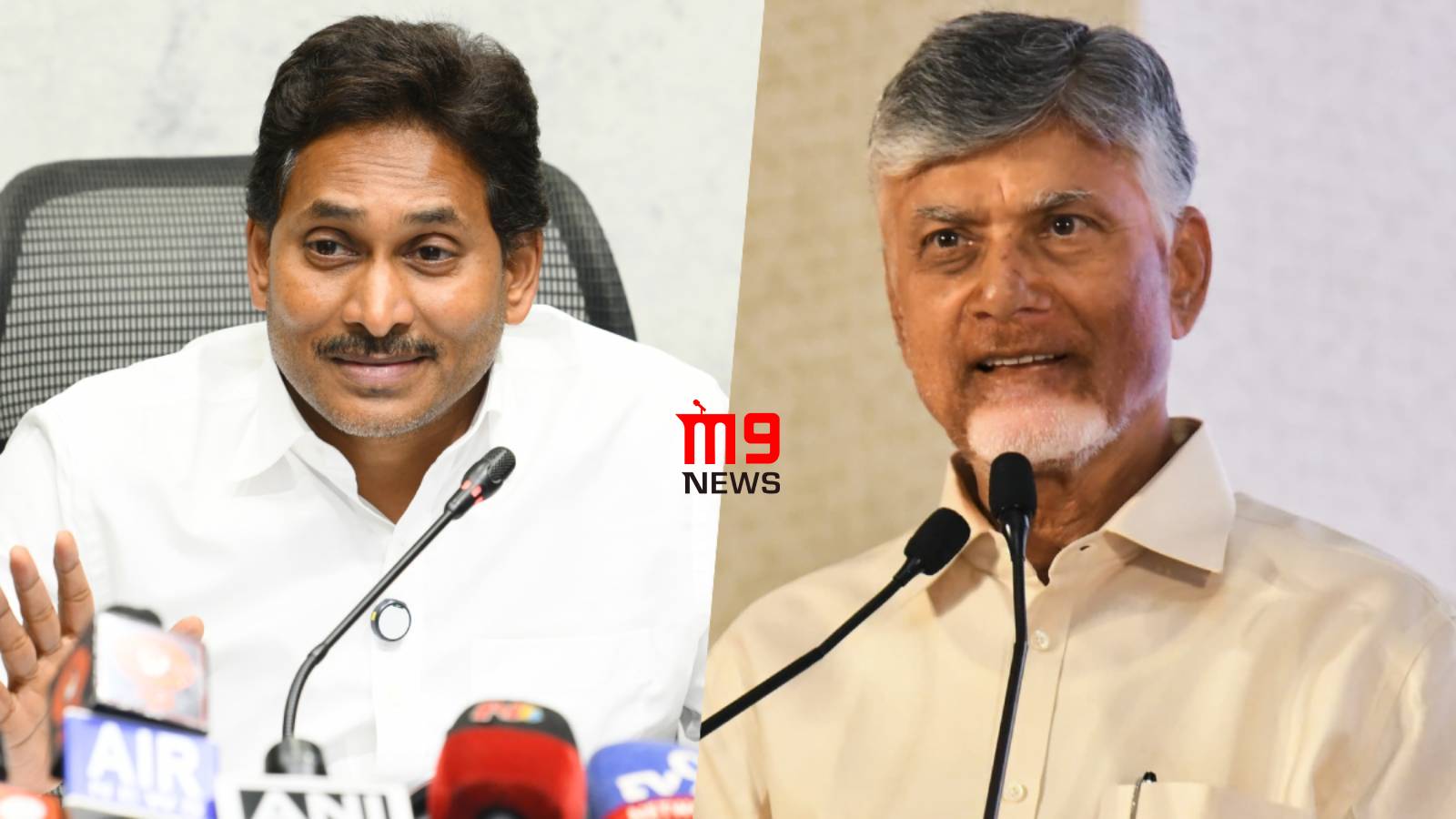 Chandrababu and Jagan on AP capital debate