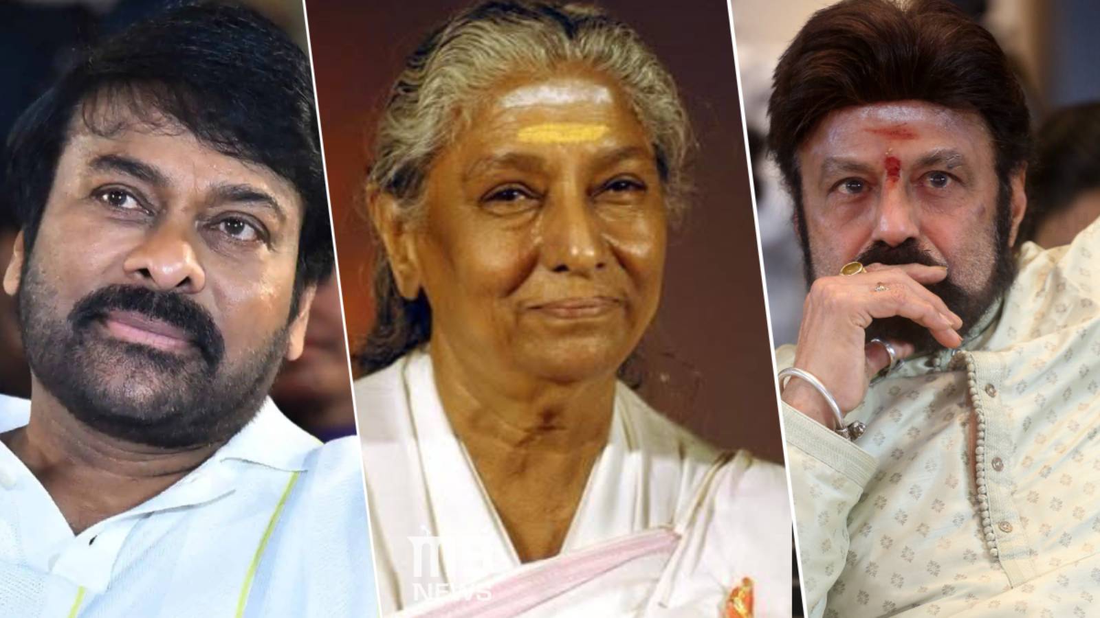 Chiranjeevi and Balakrishna Tribute to S. Janaki
