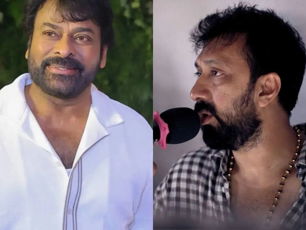 Chiranjeevi in ChiruBobby2 action scene