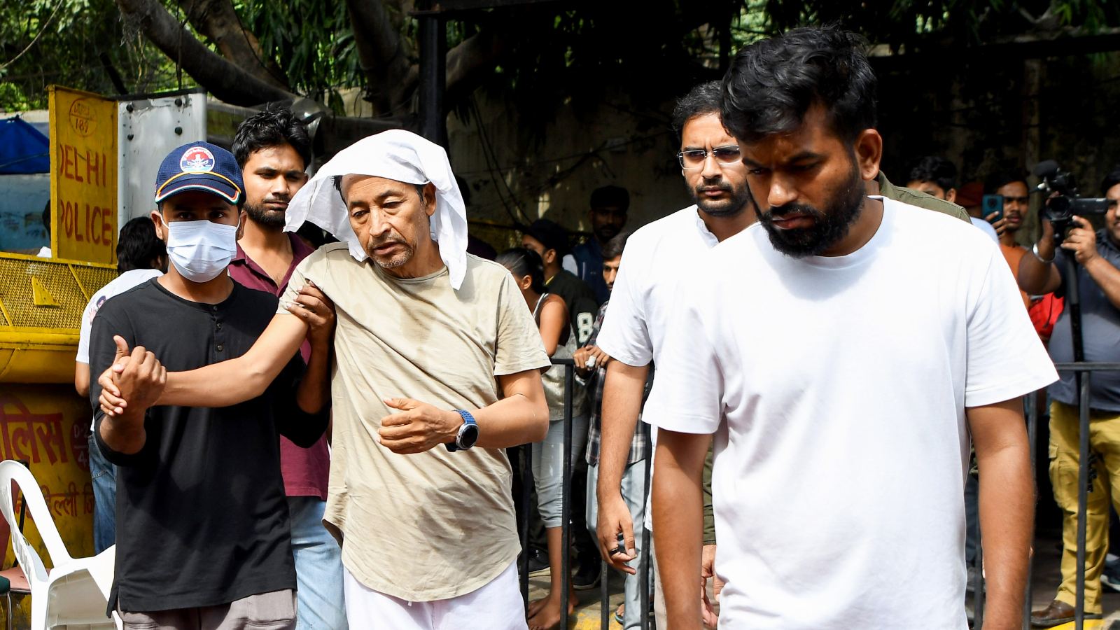 Sonam Wangchuk during hunger strike protest