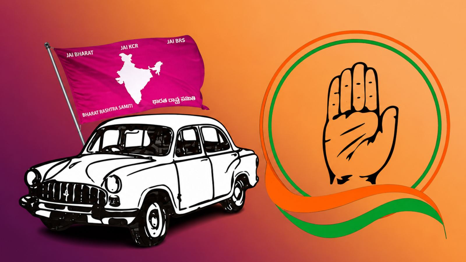 Congress BRS political showdown