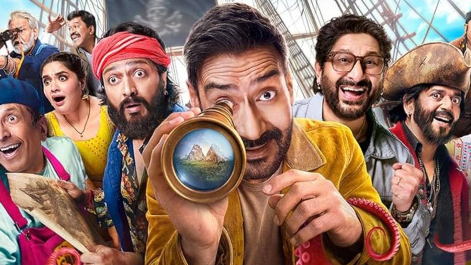 Dhamaal 4 cast in a comedy scene