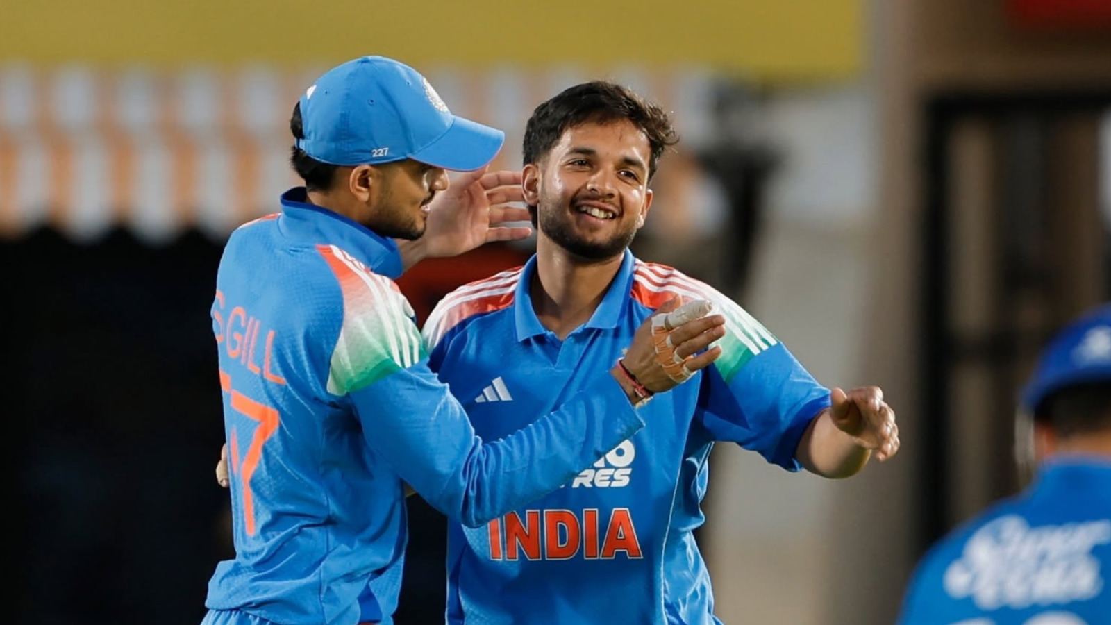 Harsh Dubey replaces Washington Sundar
