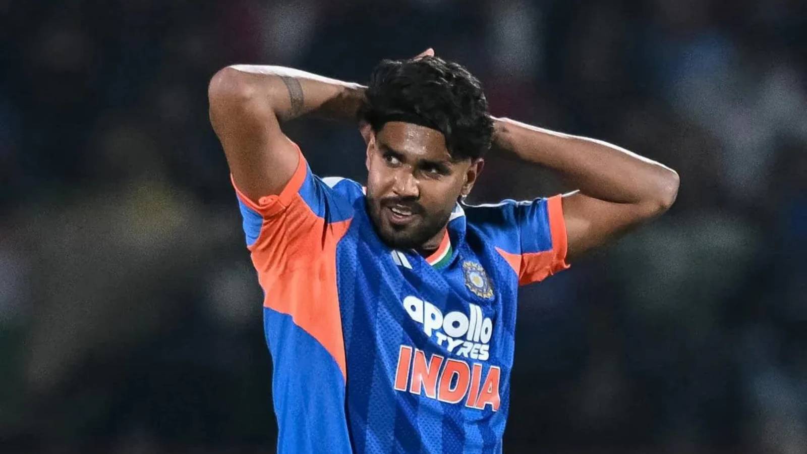 Harshit Rana during injury setback
