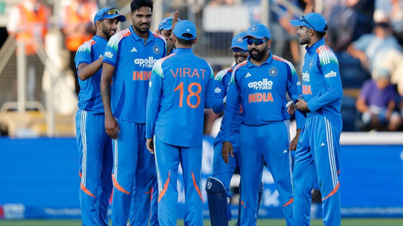 Rohit Sharma during second ODI against England