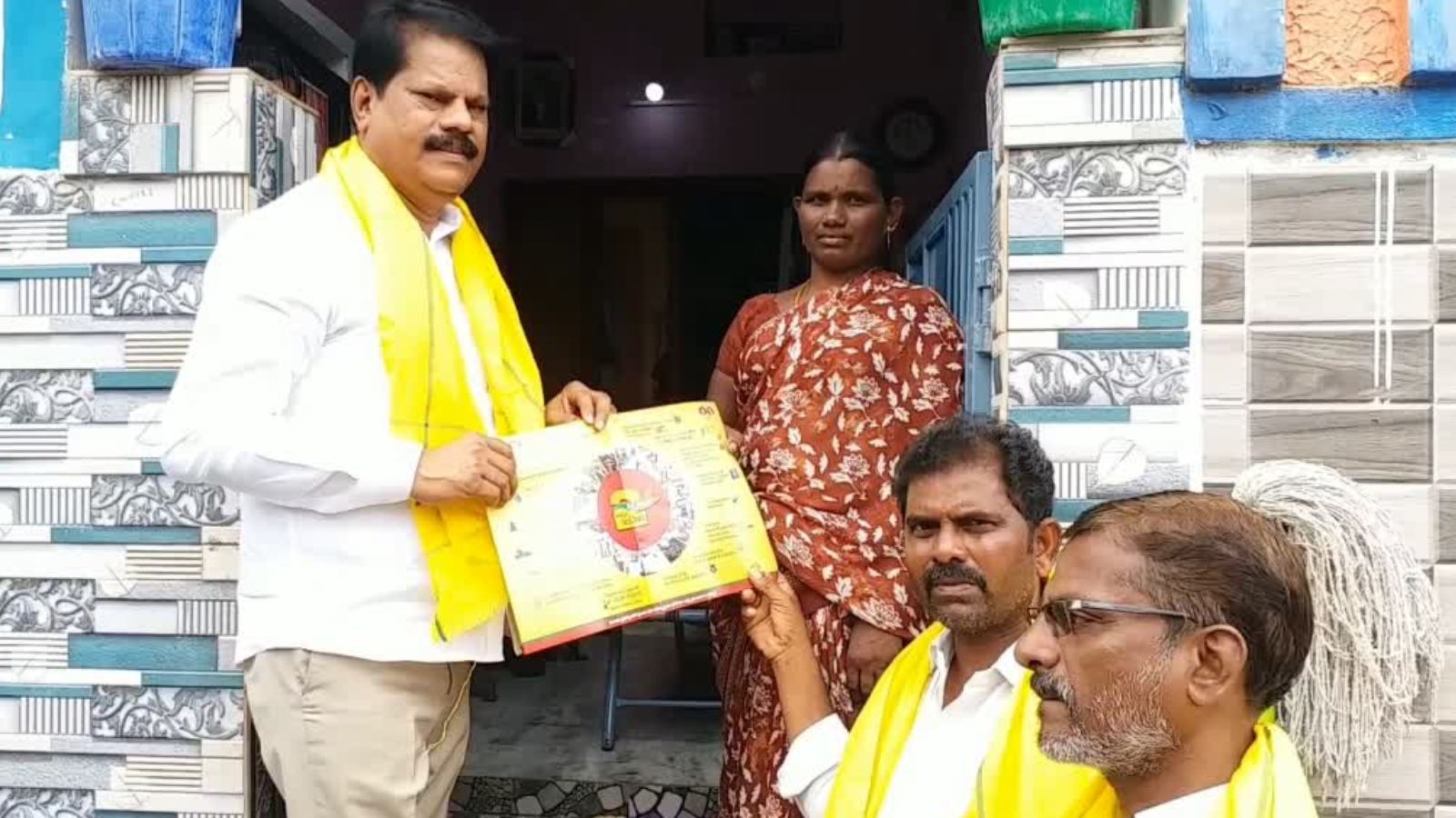 Intintiki Telugu Desam campaign in Andhra Pradesh