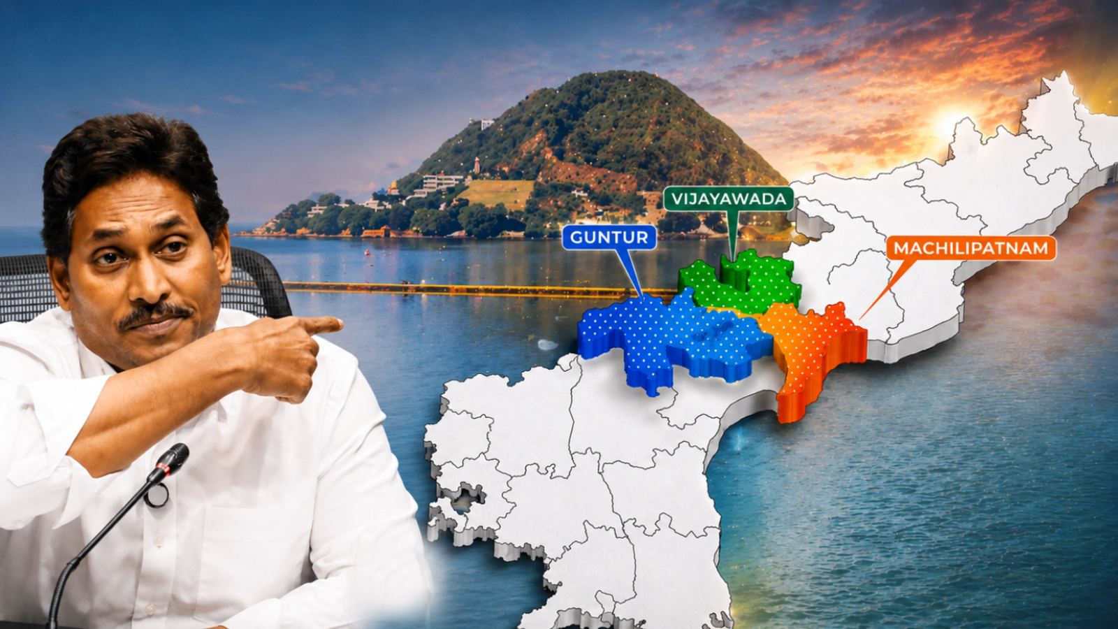 Jagan MAVIGUN and AP capital debate