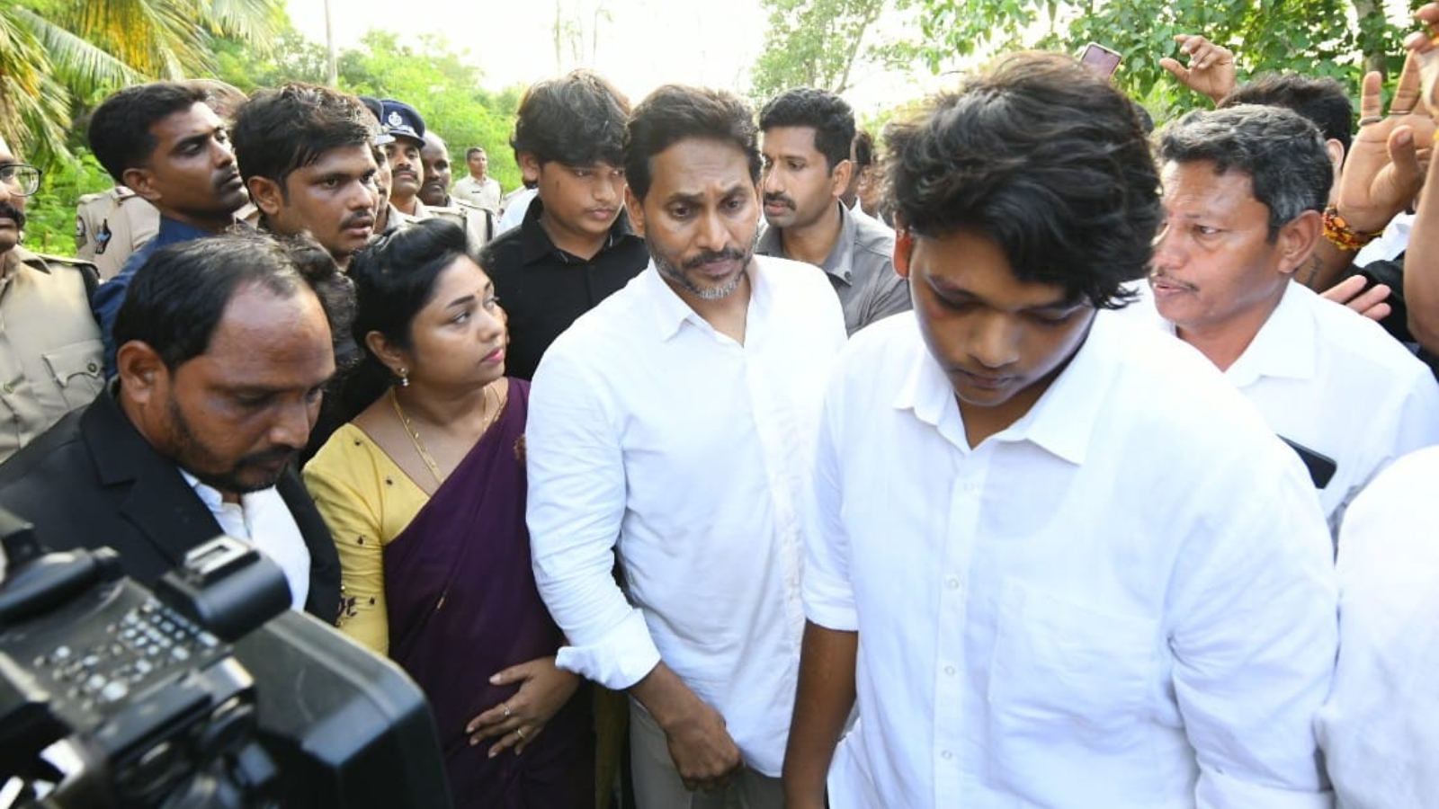 Y.S. Jagan Mohan Reddy speaking