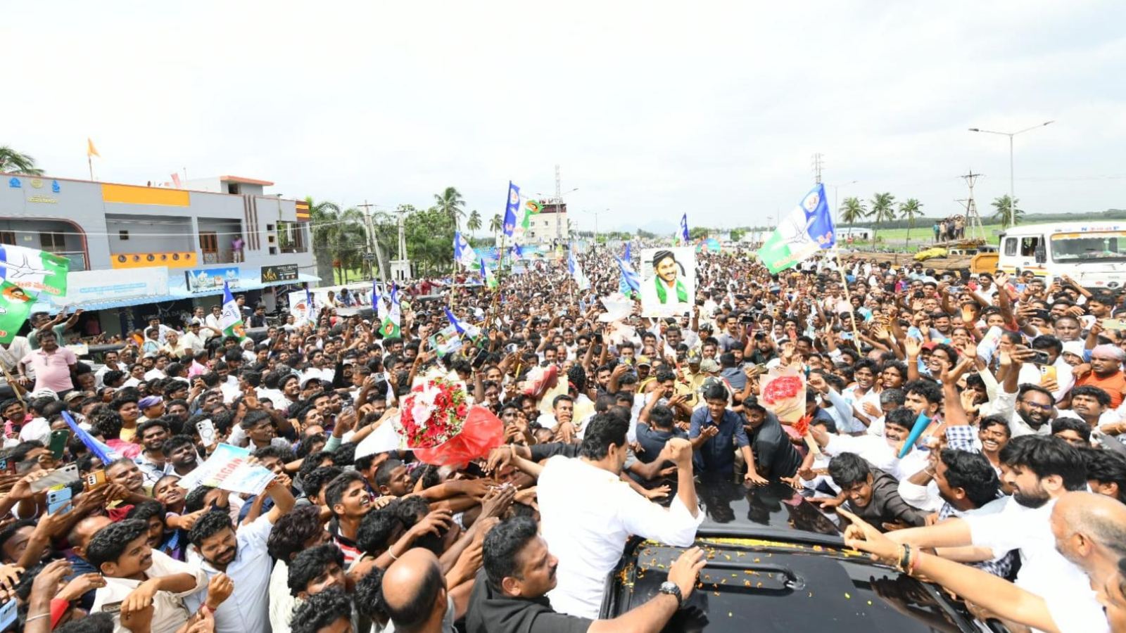 Jagan Srikakulam rally