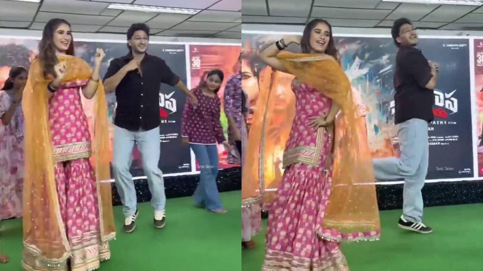 Jaya Krishna dance in Srinivasa Mangapuram Promotions