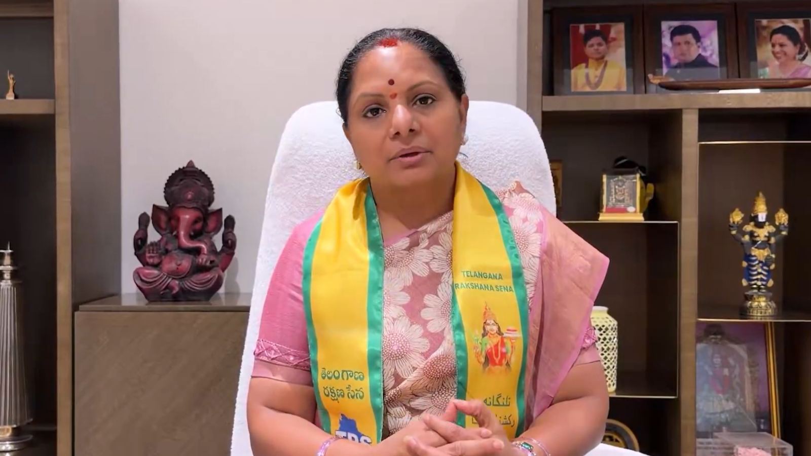 Kalvakuntla Kavitha TRS