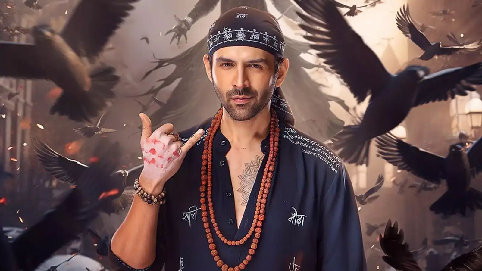 Kartik Aaryan as Rooh Baba returns