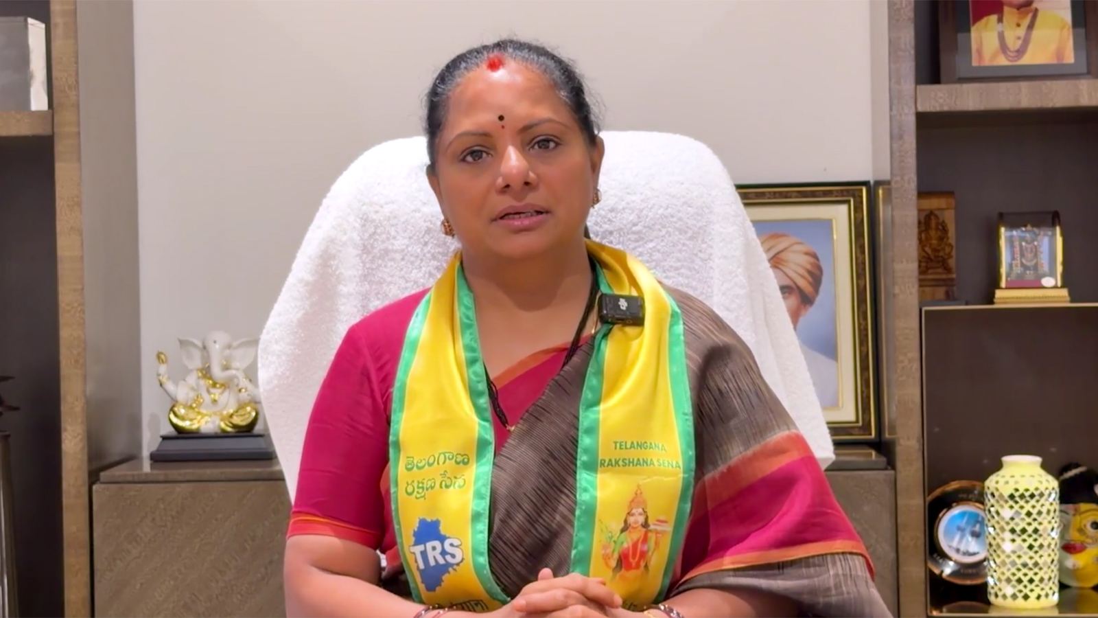 K Kavitha targets Revanth Reddy