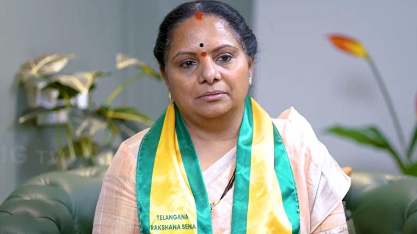 Kavitha TRS brand debate