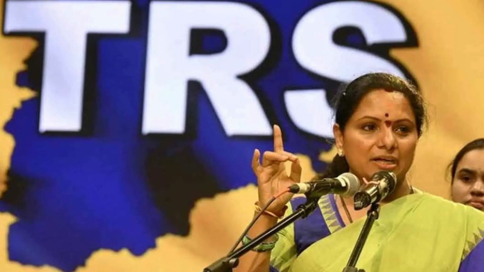 Kavitha TRS name controversy
