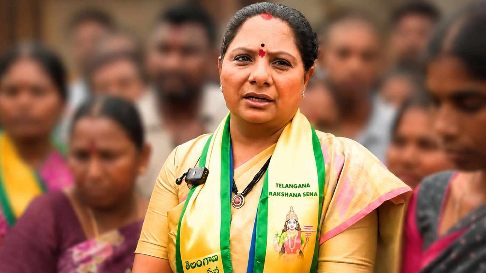 Kalvakuntla Kavitha during Nerella visit