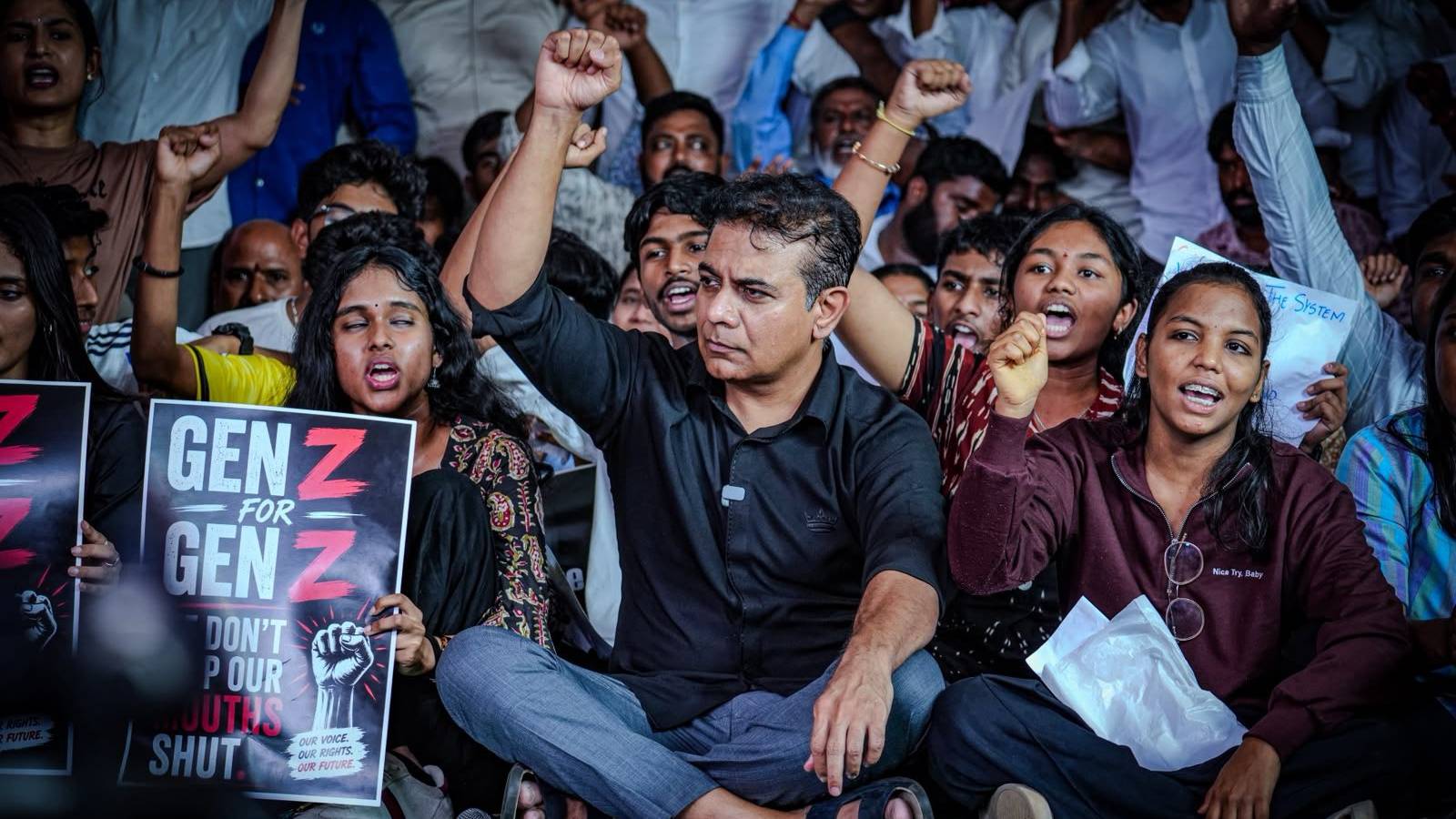 KTR Faces Tough Questions Over NEET Protest in Telangana