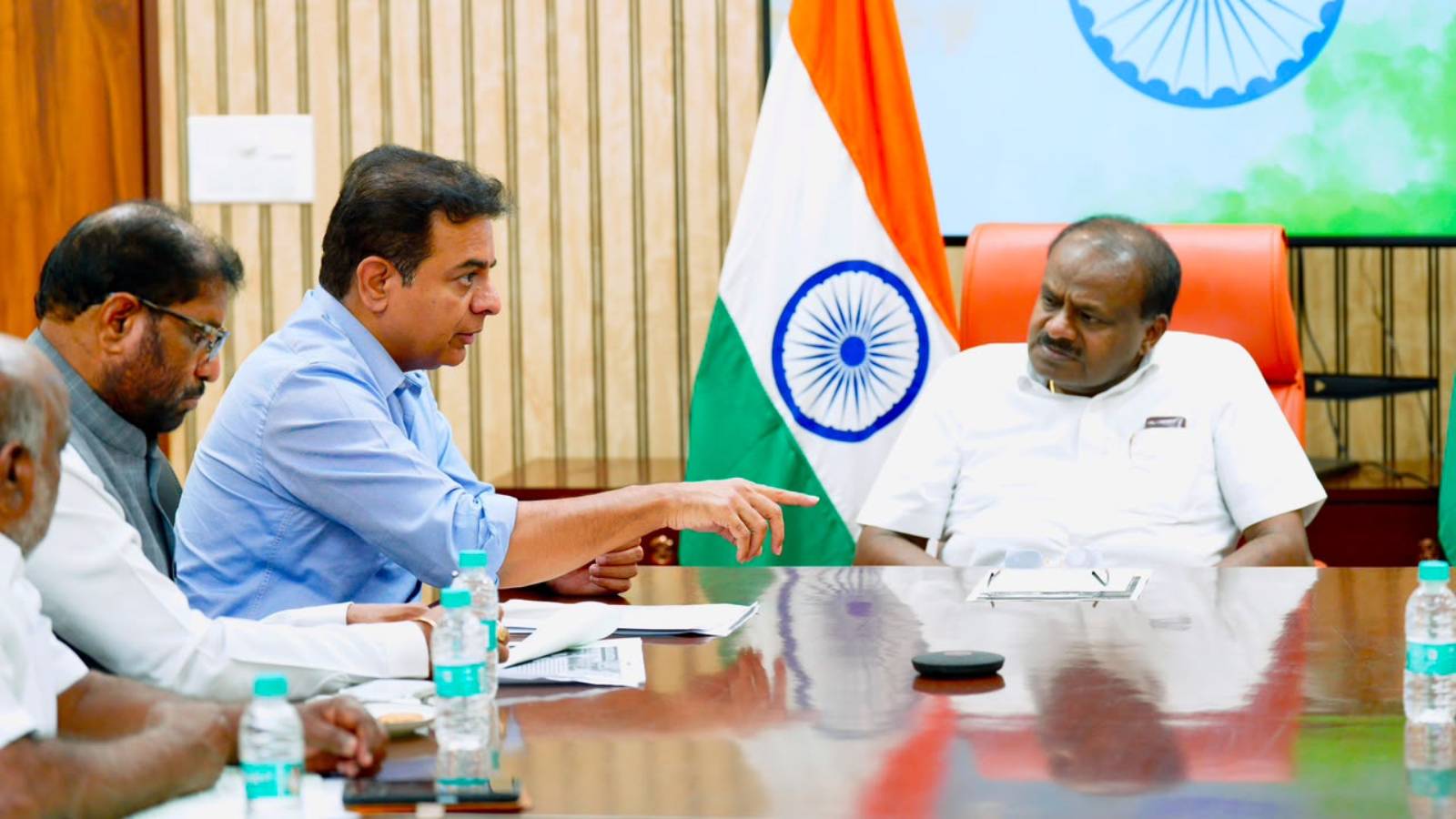 KTR Kumaraswamy Meeting