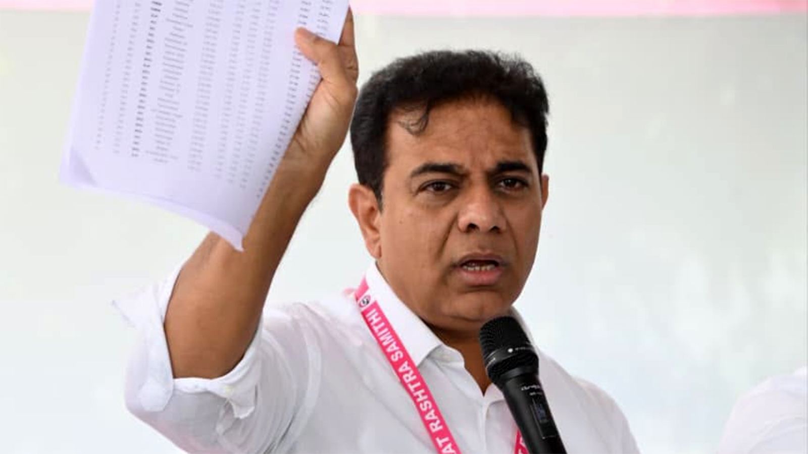 KTR speaks on Telangana survey