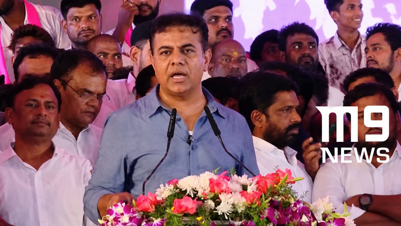 KTR and Revanth Reddy on elections