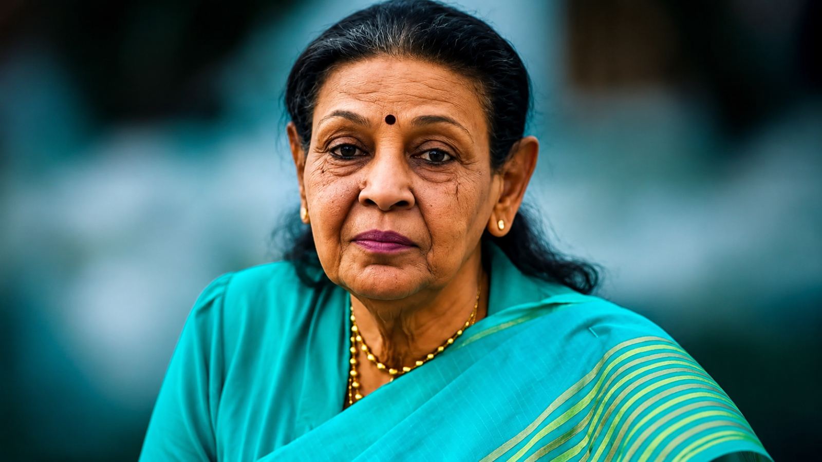 Legendary singer K. Jamuna Rani portrait