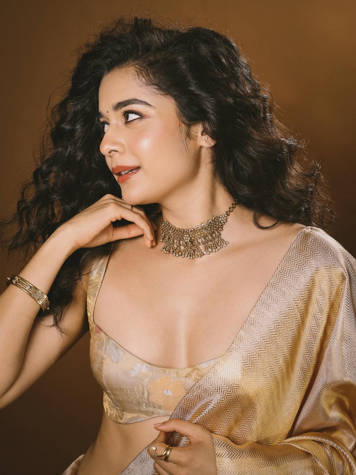 Mithila Palkar Graceful Fashion Studio Photo Frame