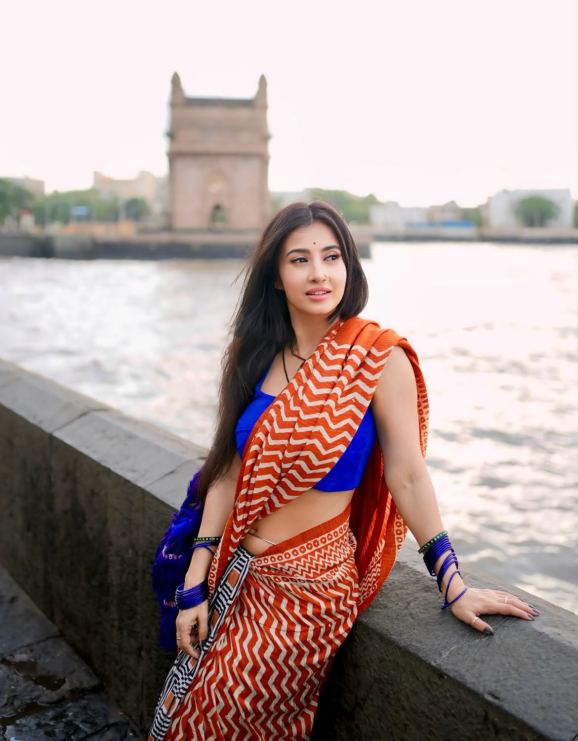 Monami Ghosh Flaunts Navel Kamardhani Waist Band