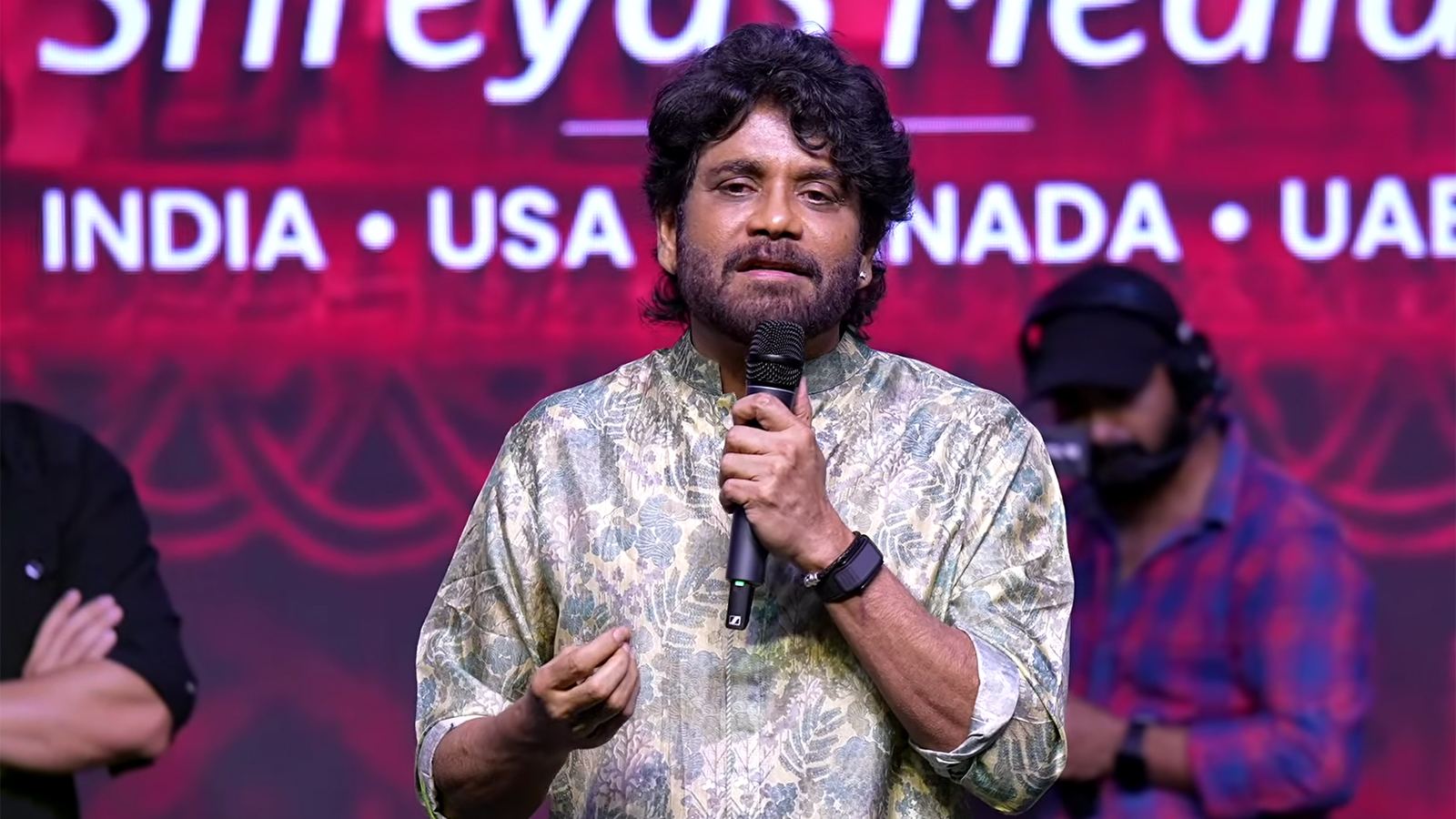 Nagarjuna speaks about film post-production