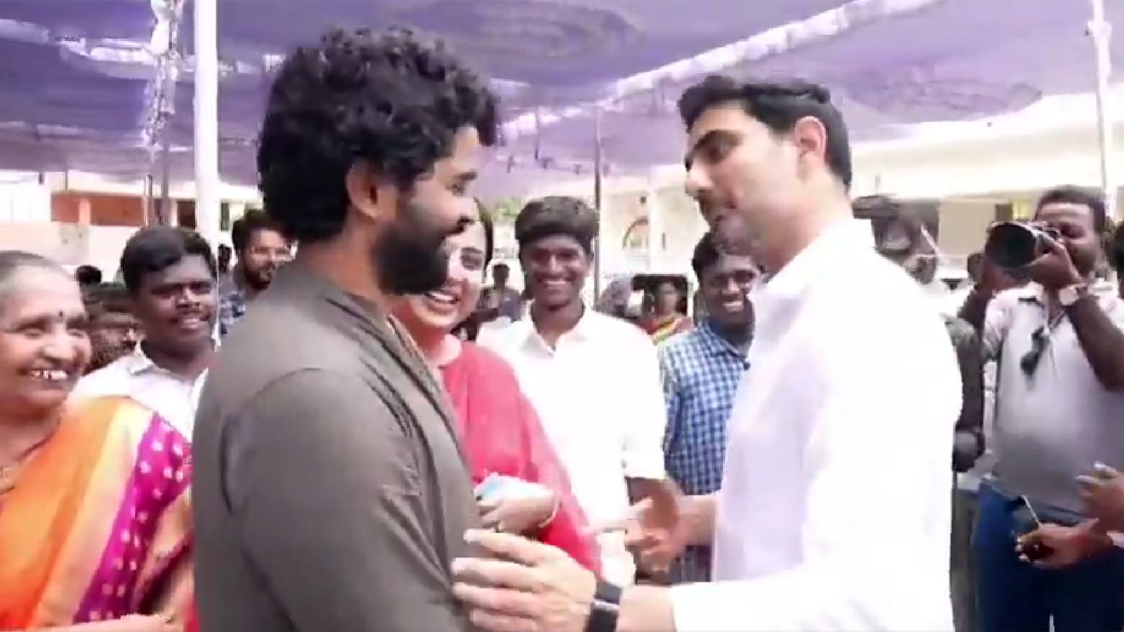 Nara Lokesh's Chat With Rajamouli's Son SS Karthikeya's Wife